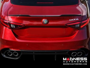 Alfa Romeo Giulia Trunk Spoiler - Carbon Fiber - QV Style 